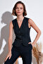 Fitted-Lined Classic Woven Vest Vest 611Yl030W4