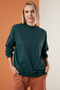 Cotton Stand Collar Basic Knitted Sweat SWEAT 5863323 - 7