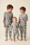Computer Game Patterned Boys' Pajama Set - 2