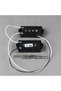 FLEOR Alnico 5 P-Bass Pickup PB Electric Bass Guitar Pickup Black 9K For 4 Strings Bass - 4