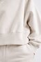 Sportswear Essantial Oversize Cut Beige Women's Sweatshirt - 3