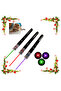 green 2 in 1 Mini Laser Pointer for Pets and Cats, Portable LED Pet Training Flashlight, Scratching