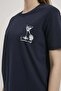 Printed Detailed T-Shirt - 5