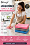( 3 Pieces ) Microfiber Kitchen Cloth 40:40 Cm Stain Resistant No Smell - 2