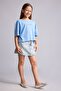 100% Cotton Crew Neck Printed Short Sleeve T-Shirt Girls H7250A826Hs - 2