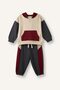100% Cotton Label Printed Thin Sweatshirt Fabric 2-Piece Set Baby Boy F9452A526Wn - 5
