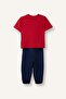 100% Cotton Printed T-Shirt Top Elasticized Leg Bottom 2-Piece Set Baby Boy H5612A526Au - 7