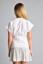 Regular Fit Crew Neck Staple Detailed Short Sleeve T-Shirt Girls I6177A826Sm - 5