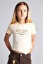 Regular Fit Crew Neck Raglan Sleeve Printed Girls' T-Shirt I6161A826Sm - 3