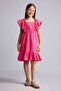 100% Cotton Sleeveless Linen Look Dress for Girls H3765A826Hs