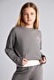 Sweatshirt Inner Athlete Top Flexible Waist Sweatpants Bottom 3-Piece Set Girls I0854A826Au - 4