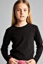 Regular Fit Crew Neck Basic Long Sleeve T-Shirt Girls G0860A826Sp