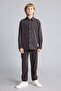 Regular Fit Tencel Straight Leg Trousers G5009A826Au - 4
