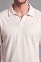 100% Cotton Relax Fit Short Sleeve Ecru Polo T-Shirt H4589Ax26Au - 7