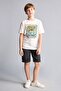 100% Cotton New Regular Fit Crew Neck Printed Short Sleeve T-Shirt for Boys H4338A826Hs - 2
