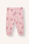Short Sleeve Patterned Top Flexible Bell Bottom 2-Piece Pajama Set Baby Girl I1006A526Au - 8