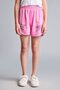 Elastic Waist Embroidery Detailed Pink Shorts for Girls H4098A826Hs - 3
