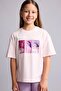 100% Cotton Kpop - Demon Hunters Oversized Crew Neck Short Sleeve T-Shirt for Girls H7335A826Sm - 7