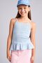 Crew Neck Athlete Girls' Top H7259A826Hs - 3