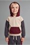 100% Cotton Label Printed Thin Sweatshirt Fabric 2-Piece Set Baby Boy F9452A526Wn - 3