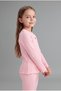 Heart Embroidered Wavy Edge Ribbed Top Long Bottom Camisole 2-Piece Set Baby Girl I7461A526Au - 4