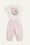Hello Kitty Licensed Short Sleeve T-Shirt Flexible Waist Pants Bottom 2-Piece Set Baby Girl H9634A526Au - 3