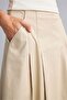 A-Line Regular Waist Gabardine Midi Skirt I3159Ax26Au - 6