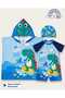 Boy's Sea Combo Set of 2 – Swimsuit, Towel and Cap 12750
