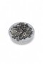 8 mm Side Hole Brass Dark Silver Sequins (30 Gr 150 Pieces) - 2
