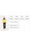 Oversize Knitwear Top and Bottom Tracksuit Set 1309 Black-Yellow - 3