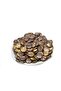 15 mm Double Hole Coconut Wooden Beads 50 Gr (90 Pieces) - 2