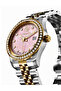 Pink Dial Stone Bicolor Women's Wristwatch Sbl01-2T-Pese - 5