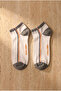 3 Pack Way Men's Booties Socks White - 3