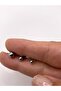 3-Piece Silver Color Ball Stud Steel Earrings - 6