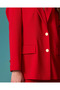 Vatka Detaylı Blazer Ceket - 5
