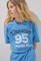 Short Sleeve Printed T-Shirt Pocket Wide Leg Sweatpants 2-Piece Set Girls E6413A826Au - 3