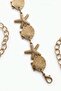 Oyster and Star Detailed Waist Gold Chain Belt - 2