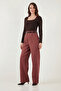 Wide Leg High Waist Belted Trousers Pants 6923807 - 3