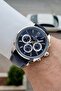 Gray Case Navy Blue Color 43 mm Same as Picture Men's Wristwatch - 2