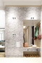 White Marble Look Covering Paper 5 Meters Self Adhesive Kitchen Countertop Shelf Coffee Table Covering - 6