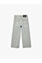 Cotton Wide Leg Denim School Trousers - 6