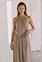 Belted Dress - Camel - 3