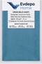 Turquoise Solid Color Background Curtain, Pleat-Free Flat Planting, Extra-Fore Drawstring, Single Wing - 8