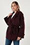 معطف ترنش كوت مبطن بأزرار وياقة مزدوجة وقصة مريحة TRENCH COAT 6839580 - 5