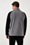 Slim Fit Half Zipper Cold-Proof Fleece-Lined Pack Fleece Men's Polar 5906055S2 - 5
