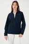 Slim Fit Pockets Zippered Anti-Pilling Non-Pilling Cold-Proof Fleece Cardigan Unisex Hi - 3