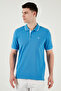 Cotton Regular Fit Stripe Detailed Buttoned Polo Collar 4-Pack t Shirt Men's t Shirt 5902118 - 2