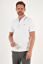 Cotton Regular Fit Stripe Detailed Buttoned Polo Collar 3-Pack t Shirt Men's t Shirt 5902118 - 3