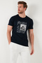 Cotton Slim Fit Crew Neck t Shirt Men's t Shirt 646R8320 - 3