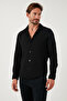 Men's Shirt - Ribbed, Snap Button, Regular Fit, Cf25W 128996 - 5